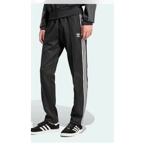 adidas Classic Track Pants Men's Sz S New Black White Originals 3 Stripes Pocket